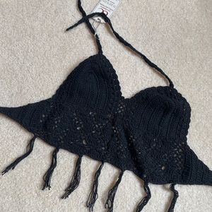 Crochet bralette top